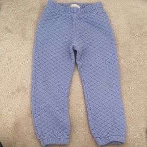 TBBC Quilted Blue Kids Pants 4T